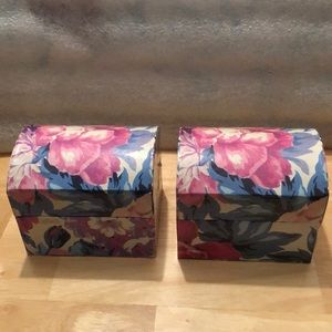 Victorian / Flower 🌸 🌺 Jewelry/Storage Boxes